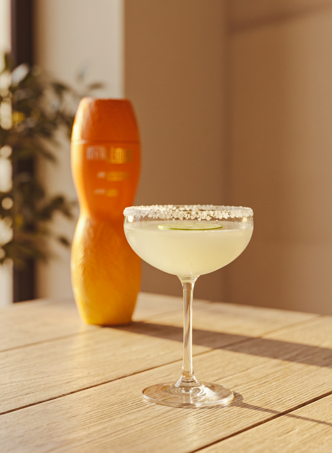 The Whisky Native Cane Sour made with Myrlèmon, bourbon, fresh lemon juice and aromatic bitters, served with a velvety foam.
