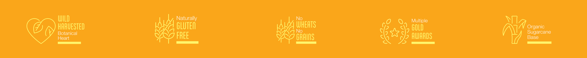Wild harvested, Naturally Gluten-Free, No Wheats and No Grains, Sugar Cane